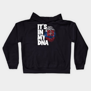 IT'S IN MY DNA Slovakia Flag Men Women Kids Kids Hoodie